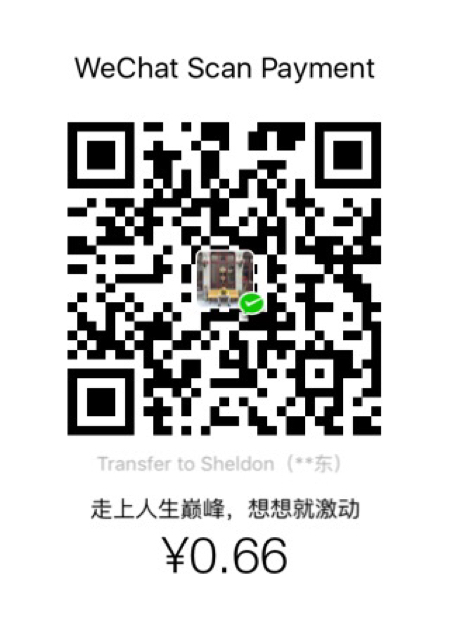 Sheldon WeChat Pay